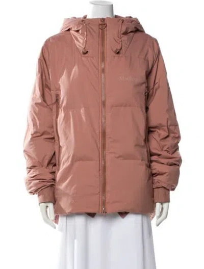 Pre-owned The Arrivals Down Coat In Neutral