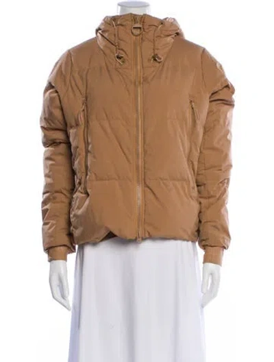 Pre-owned The Arrivals Down Jacket In Brown