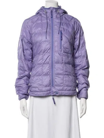 Pre-owned The Arrivals Down Jacket In Purple