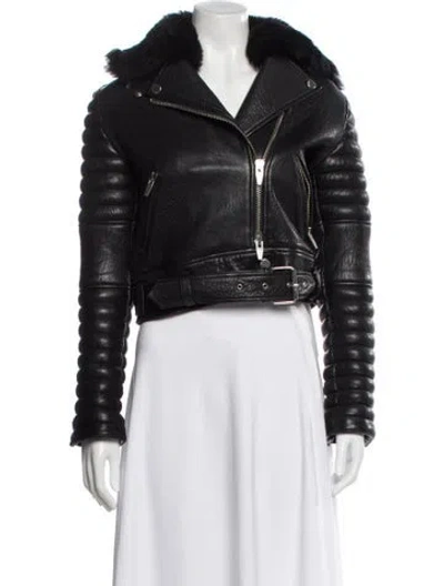 Pre-owned The Arrivals Lambskin Fur Jacket In Multi