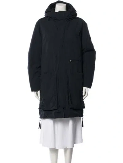 Pre-owned The Arrivals Nylon Parka In Blue