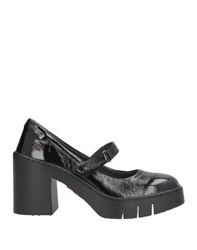 The Art Company Woman Pumps Black Size 8 Leather