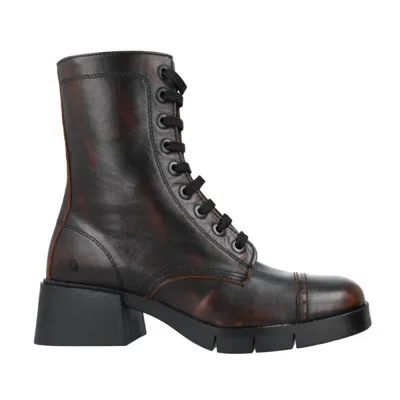 The Art Company Women's 1287 Chunky Block Heel Boots In Black