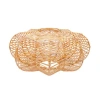 The Artisan & Company Carambola Rattan Pendant Light In Natural