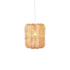 The Artisan & Company Prism Rattan Pendant Hanging Light In Natural