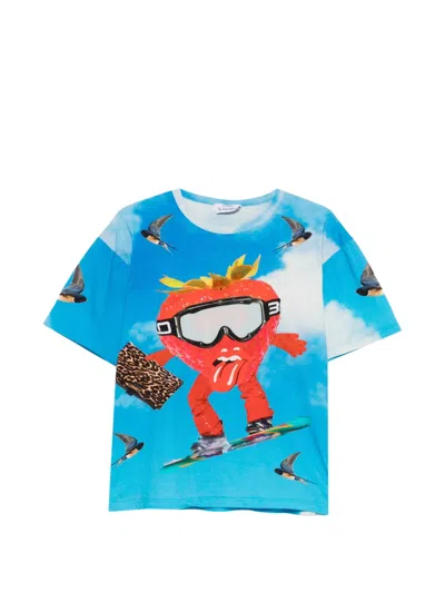 The Artistylist Cotton T-shirt In Blue