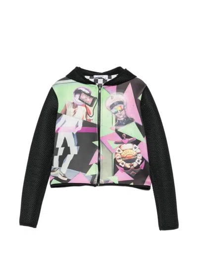 The Artistylist Graphic-print Hoodie In Black