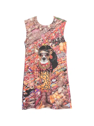 The Artistylist Graphic-print Sleeveless Dress In Multi