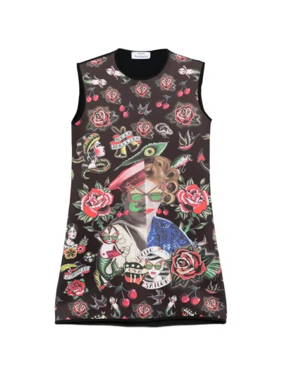 The Artistylist Printed Mini Dress In Multi