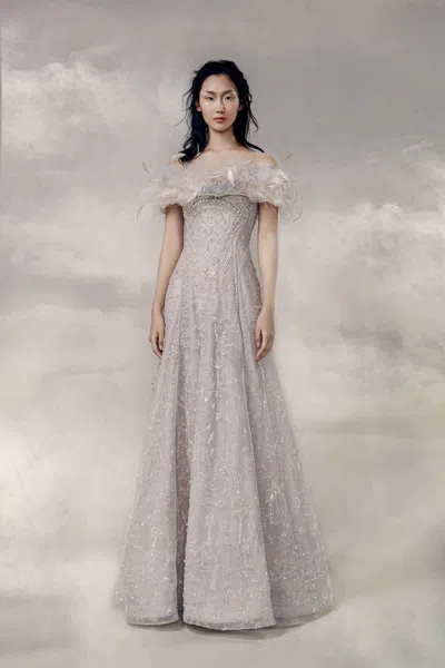 The Atelier Couture Karida Gown In Brown