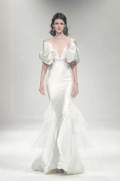 The Atelier Couture Kellach Gown In White