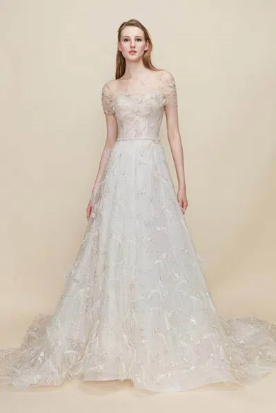 The Atelier Couture Verna Gown In Ivory