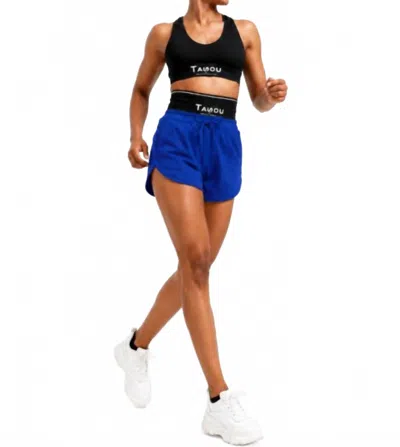The Athletic Side Of Us Act Self - Sustainable Lightweight Gym Shorts In Blue