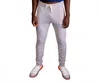 The Athletic Side Of Us Geo Cut Sweat Pants In Gray