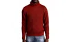 The Athletic Side Of Us Turtle Neck Sweater In Burnt Orange