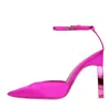 The-attico The Attico With Heel Fuchsia In Fucsia Vivaci
