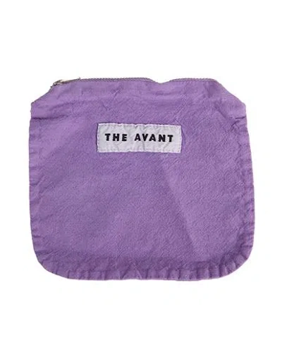 The Avant Woman Pouch Lilac Size - Textile Fibers In Purple