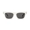 The Avantguard Women's Wallflower Congee - Midnight Matte Wayfarer Sunglasses In Multi