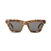 The Avantguard Women's Yarrow Patchwork Tort Wayfarer Sunglasses In Multi