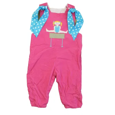 The Bailey's Boys Kids' Girls Pink Blue Romper