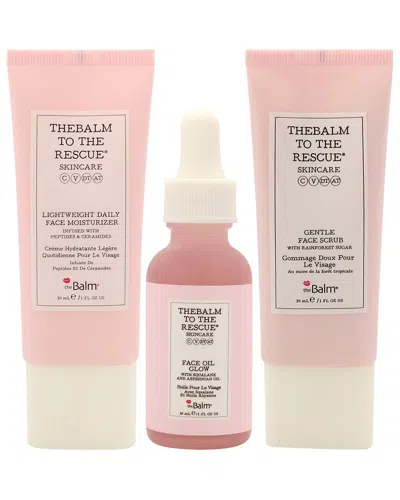 The Balm Thebalm Women's Luminous Skin Essentials Trio Kit In Pink