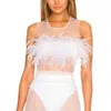 The Bar Marcel Top In White In White