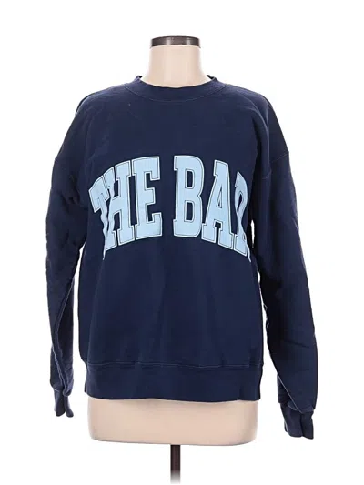 Pre-owned The Bar Sweatshirt In Blue