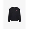 The Bbc Mens Black Bbc X Summer Of Sound Radio 1 Crewneck Cotton-jersey Sweatshirt In Black