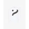 The Bbc Mens White Bbc X Summer Of Sound Radio 2 Long-sleeves Cotton-jersey T-shirt Xl In White