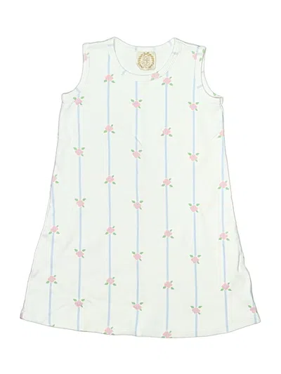 Pre-owned The Beaufort Bonnet Company Kids' Dress In White
