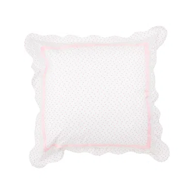 The Beaufort Bonnet Company Euclid Eurosham Pillow In White