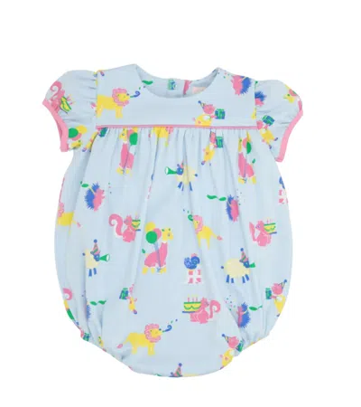 The Beaufort Bonnet Company Kid's Blythe Bubble Bodysuit In Blue