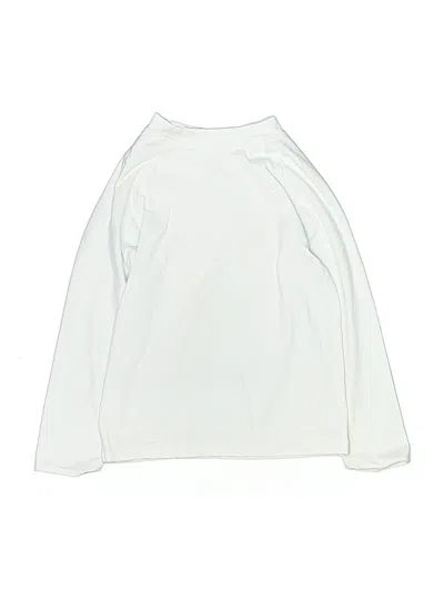 Pre-owned The Beaufort Bonnet Company Kids' Long Sleeve Turtleneck In White