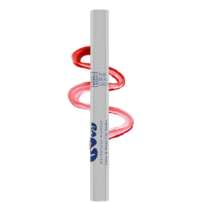 The Beauty Crop Weightless Wonder Line & Peel Lip Stain (various Shades) - Power Play In Red