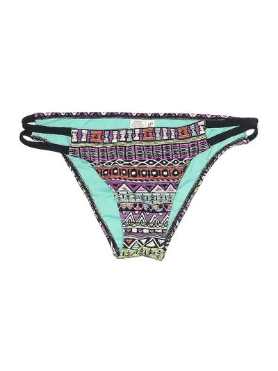 Pre-owned The Bikini Lab Swimsuit Bottoms In Purple