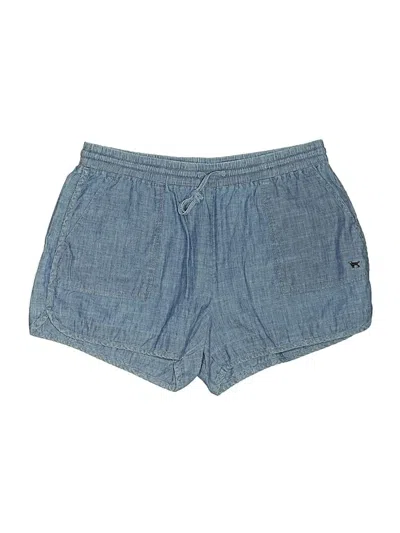 Pre-owned The Black Dog Denim Shorts In Blue