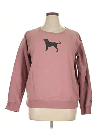 Pre-owned The Black Dog Sweatshirt In Pink