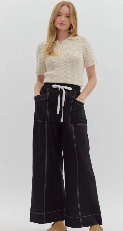 The Blue Collection Women's Bella Pant In Black In Multi