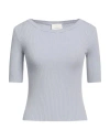 The Bodysuit Of Barcelona Woman T-shirt Light Blue Size L Viscose, Polyester In Blue