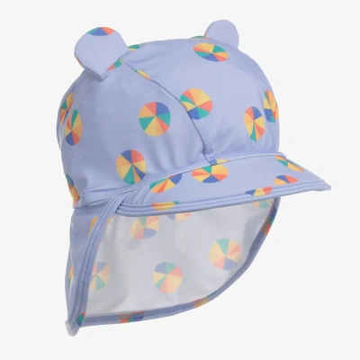 The Bonnie Mob Baby Boys Blue Swim Hat (upf 50+)