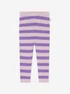 The Bonnie Mob Baby Girls Cashmere Knit Leggings In Purple