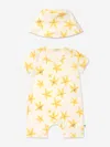 THE BONNIE MOB BABY GIRLS COCKLE STARFISH ROMPER SET