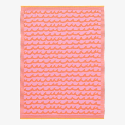 The Bonnie Mob Baby Girls Pink Cotton Blanket (100cm)