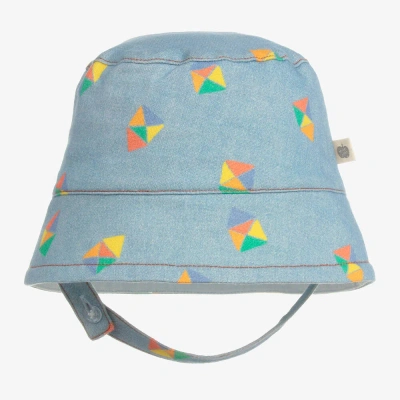 The Bonnie Mob Blue Rainbow Cotton Baby Sun Hat