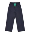 The Bonnie Mob Cotton Star Print Trousers In Black