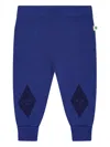 The Bonnie Mob Fern Knitted Trousers In Blue
