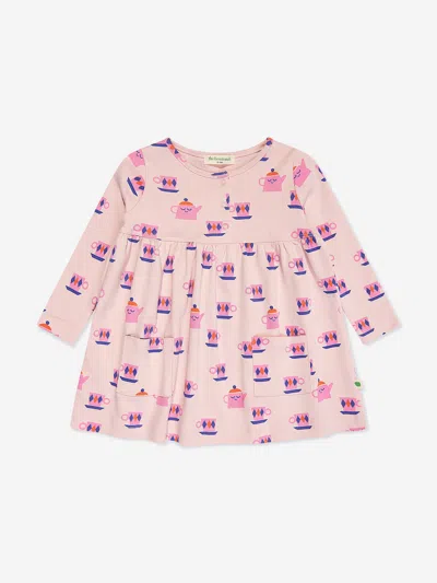 The Bonnie Mob Babies' Girls Briar Tea Time Dress In Pink