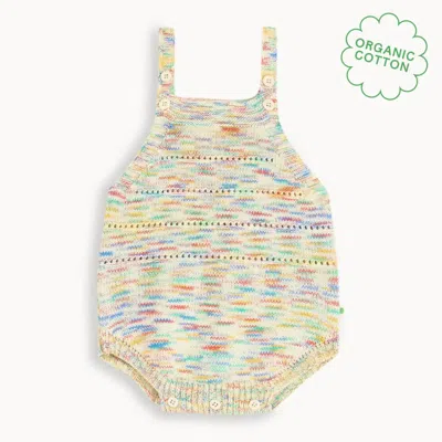 The Bonnie Mob Magic - Space Dye Knitted Bubble Romper By Childsplay Clothing In Multi