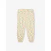 The Bonnie Mob Rcury Space Dye Organic-cotton Knitted Trousers 2-3 Years Rainbow In Rainbow