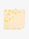 The Bonnie Mob Starfish-print Blanket In Yellow